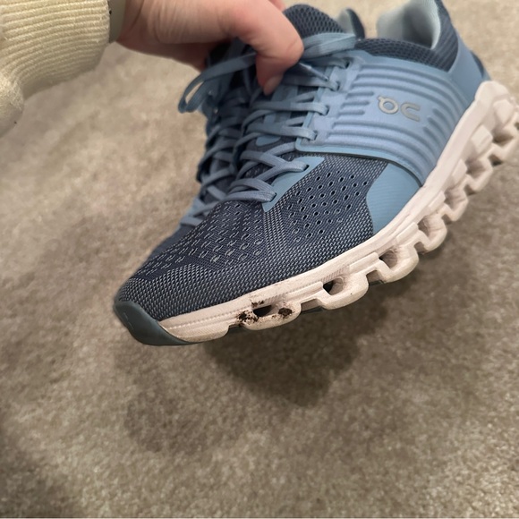 On cloud blue Tennis shoes - Picture 7 of 7